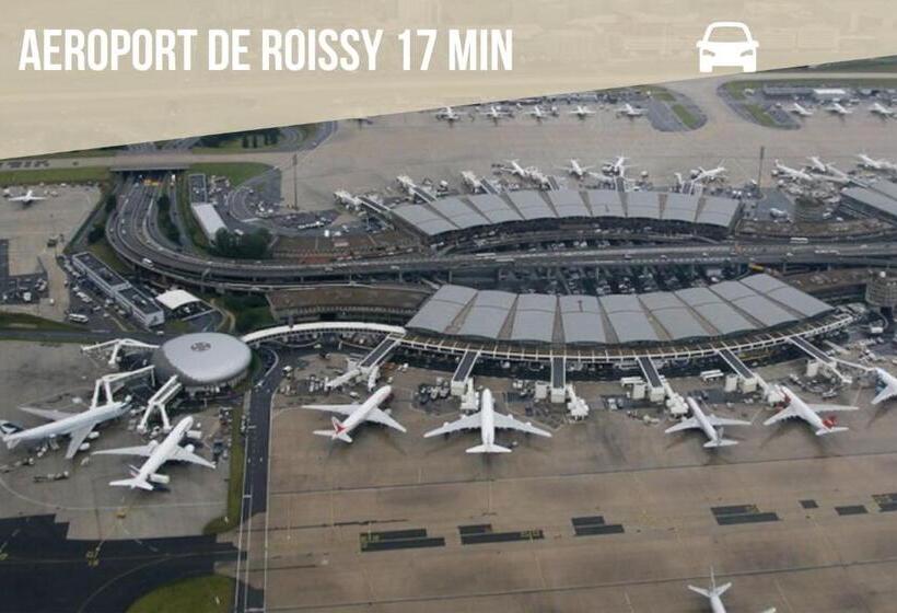 The Private Apartment Roissy 15 Min Parc Asterix Chantilly