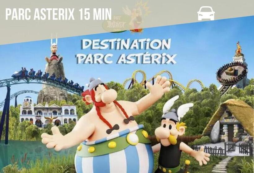The Private Apartment Roissy 15 Min Parc Asterix Chantilly