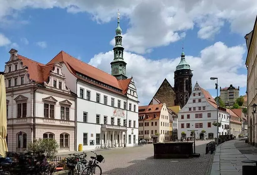 Cosy Apartment With In Pirna With Private Terrace