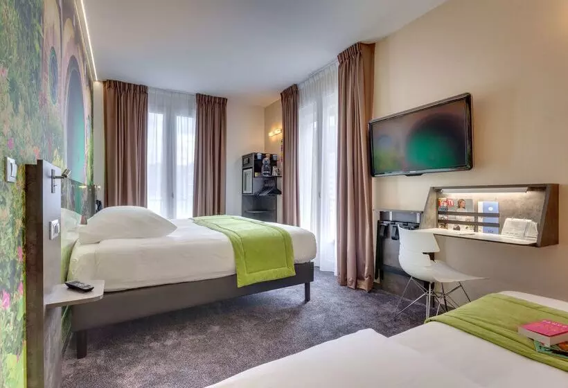 Отель Hôtel Kyriad Rennes Centre Gare