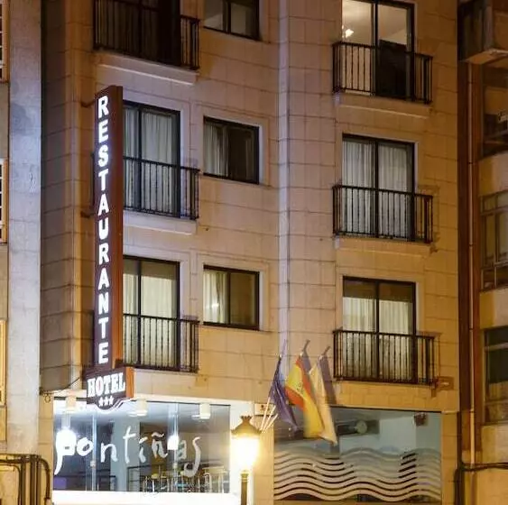 בית מלון כפרי Restaurante Pontiñas