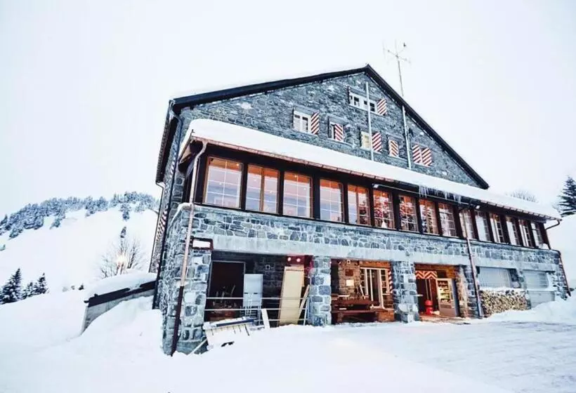 ホテル Maison De Montagne De Bretaye Accès Par Le Train Arrêt Bouquetin