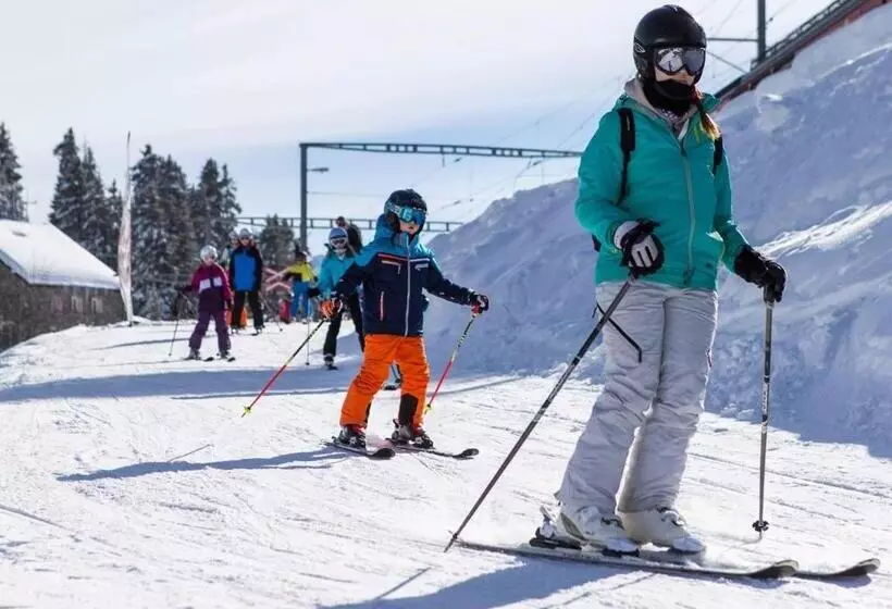 ホテル Maison De Montagne De Bretaye Accès Par Le Train Arrêt Bouquetin
