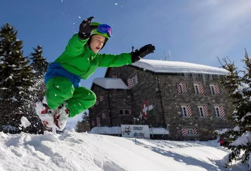 ホテル Maison De Montagne De Bretaye Accès Par Le Train Arrêt Bouquetin