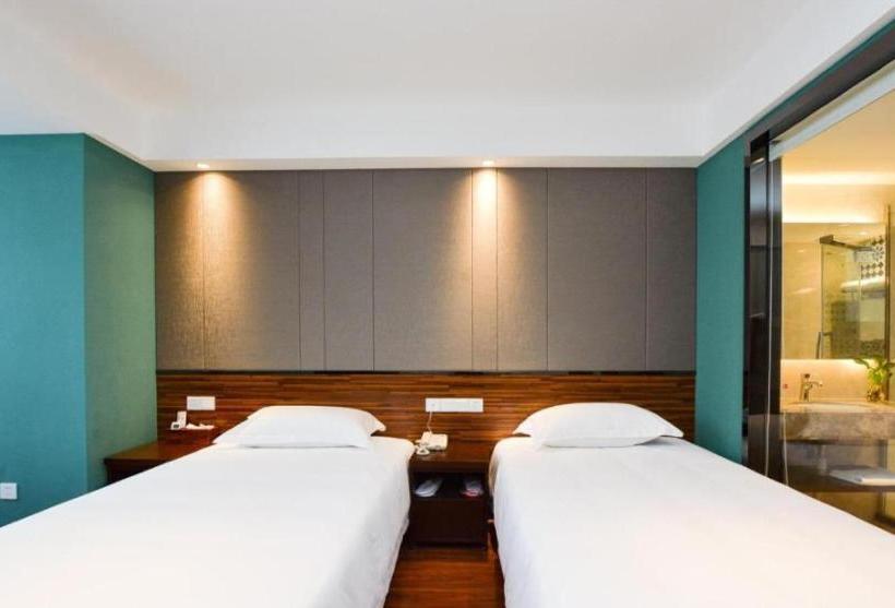 호텔 Elan Inn Jinhua Jiangnan Yintai Walking Street