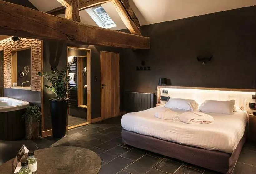 Hotelli Le Domaine Des Prés Verts Suites & Chambres Avec Jacuzzi Privatif à Châteauneuf