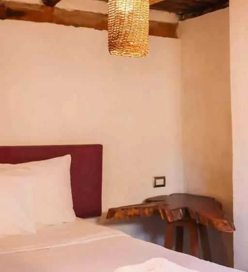 ホテル Casa Mate Beachfront Cabañas El Cuyo