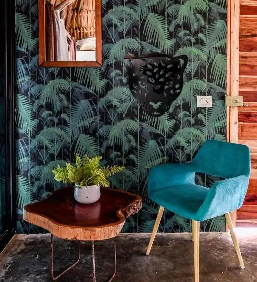 ホテル Casa Mate Beachfront Cabañas El Cuyo