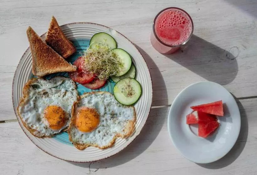 ホテル Casa Mate Beachfront Cabañas El Cuyo