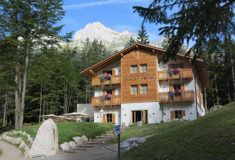 호텔 Chalet Tovel Mountain Lake