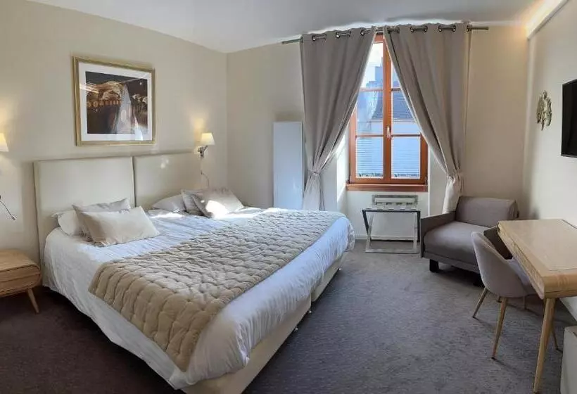 호텔 Logis Hôtel Des Messageries