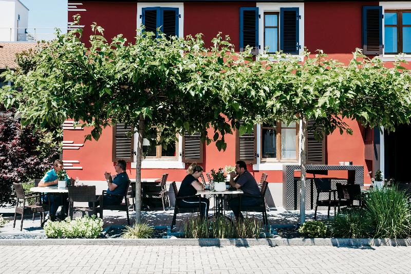 هتل Logis Hôtel Restaurant Au Lion Rouge