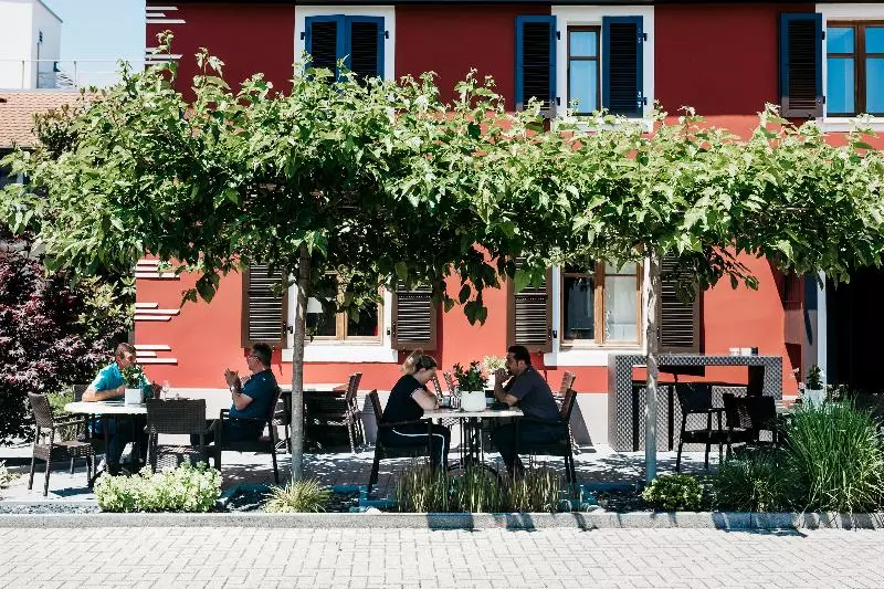 בית מלון כפרי Logis Hôtel Restaurant Au Lion Rouge