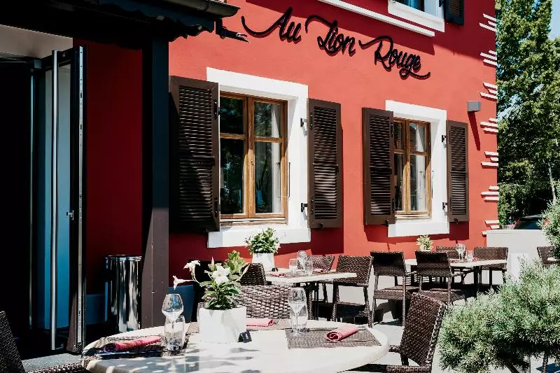 בית מלון כפרי Logis Hôtel Restaurant Au Lion Rouge