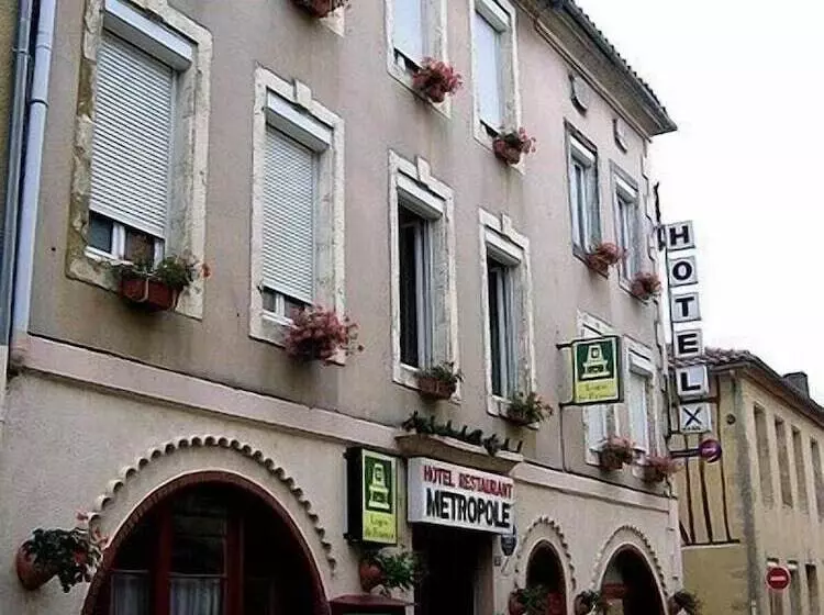 호텔 Logis Hôtel Restaurant Métropole