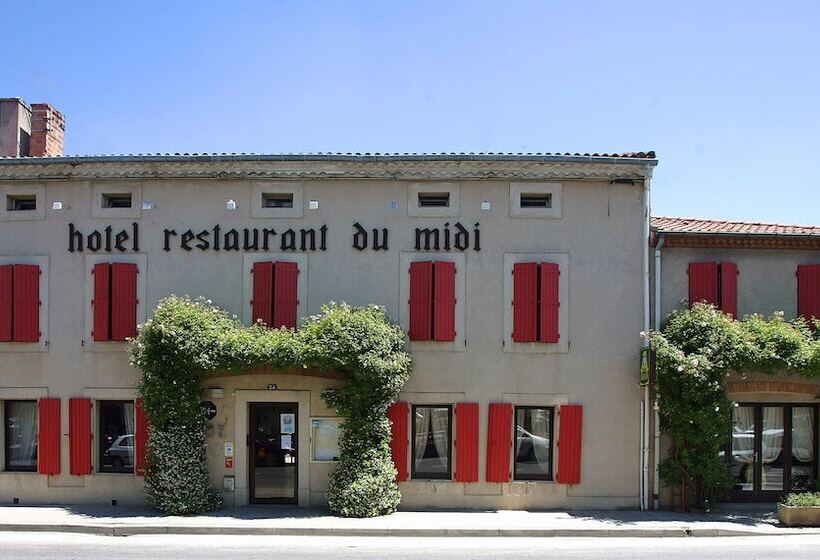 هتل Logis Hôtels   Hôtel Restaurant Du Midi