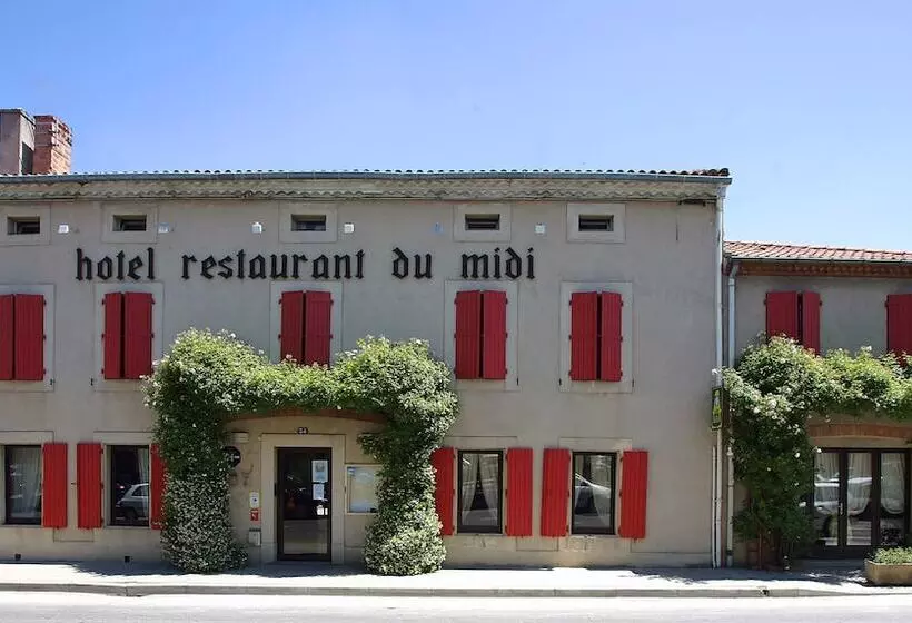 Отель Logis Hôtels Hôtel Restaurant Du Midi