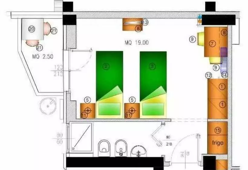 پانسیون Casa Livio  Rooms And Studios