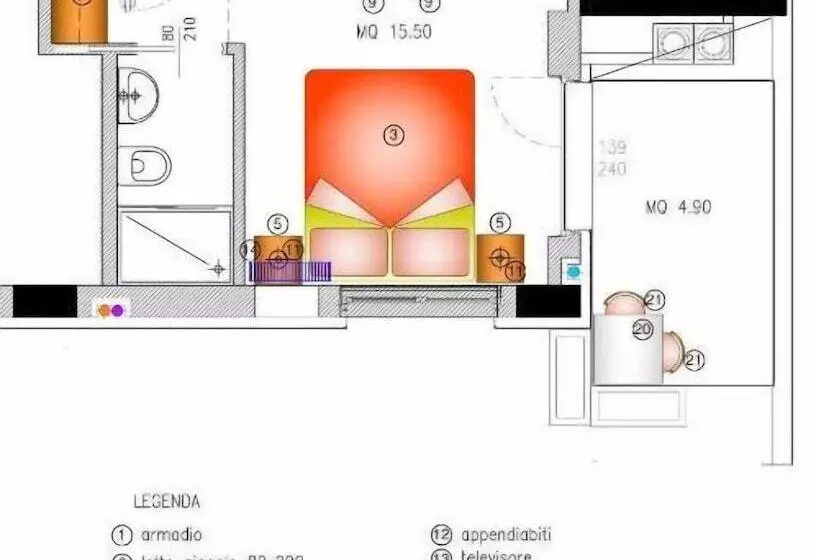 پانسیون Casa Livio  Rooms And Studios