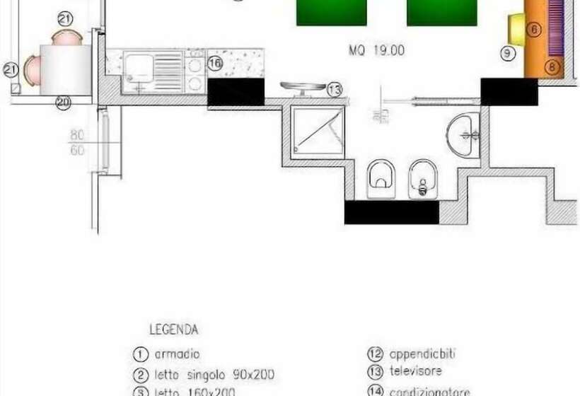 پانسیون Casa Livio Rooms And Studios