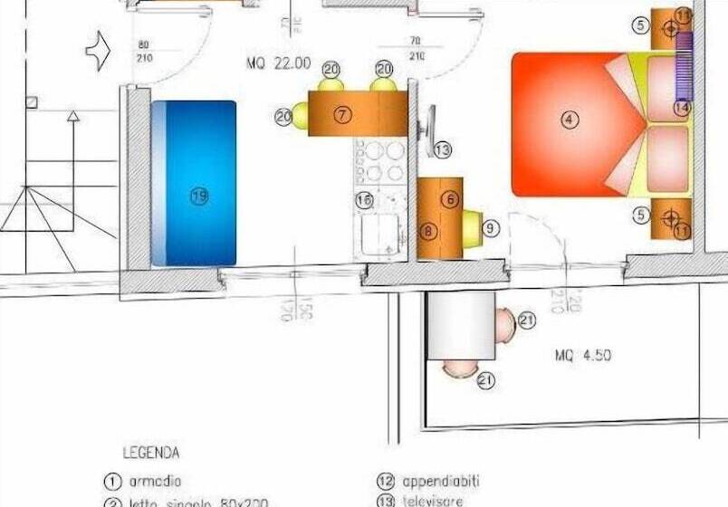 پانسیون Casa Livio Rooms And Studios