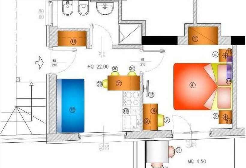 پانسیون Casa Livio Rooms And Studios