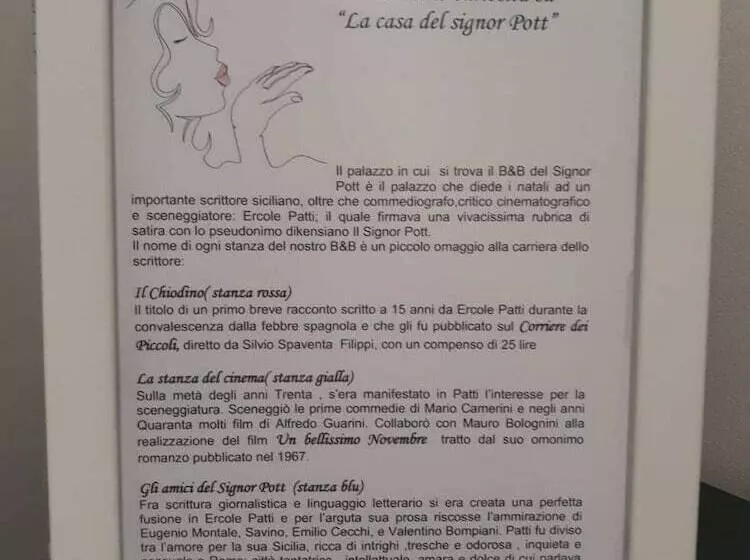 تختخواب و صبحانه La Casa Del Signor Pott