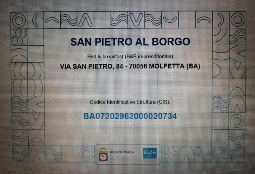 פנסיון San Pietro Al Borgo