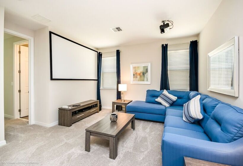 Fabulous 9 Bed 6,5 Ba Villa Games, Pool & Spa 9063srl