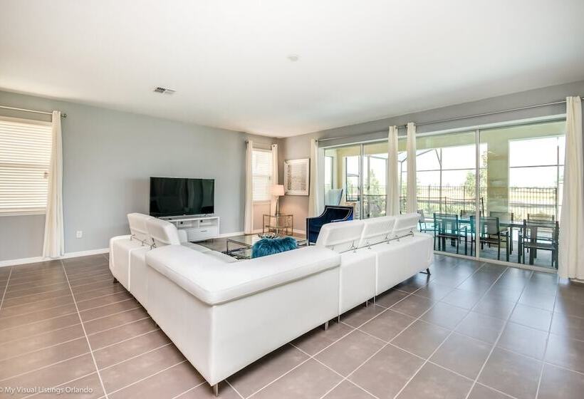 Fabulous 9 Bed 6,5 Ba Villa Games, Pool & Spa 9063srl