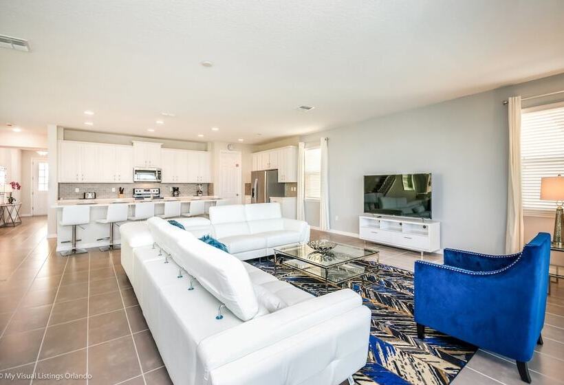 Fabulous 9 Bed 6,5 Ba Villa Games, Pool & Spa 9063srl