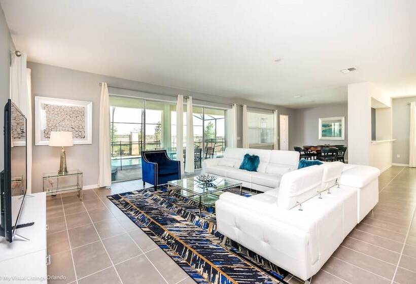 Fabulous 9 Bed 6,5 Ba Villa Games, Pool & Spa 9063srl