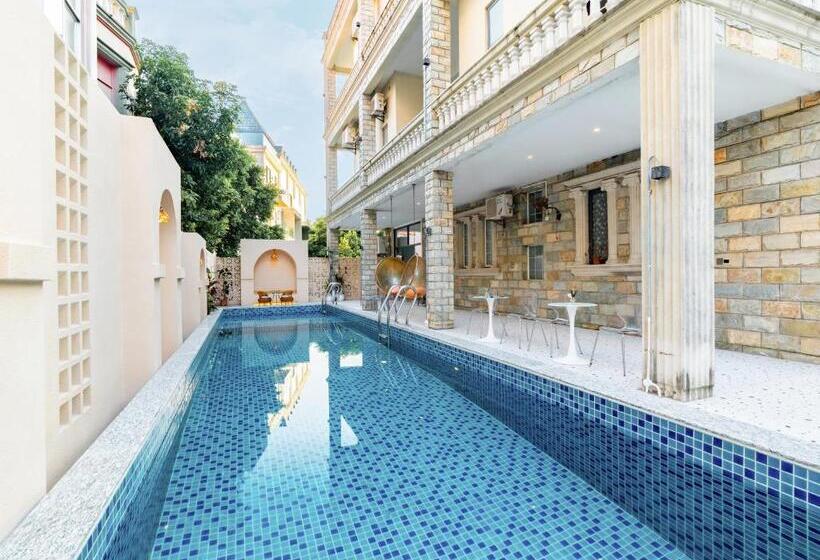 בית מלון כפרי Beihai Silver Beach Yintai Time Seaview Villa