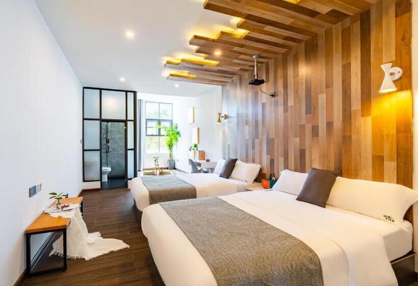 בית מלון כפרי Beihai Silver Beach Yintai Time Seaview Villa