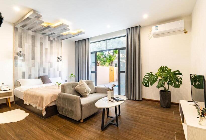 בית מלון כפרי Beihai Silver Beach Yintai Time Seaview Villa