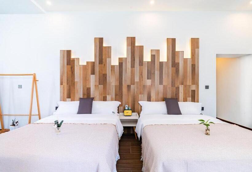 בית מלון כפרי Beihai Silver Beach Yintai Time Seaview Villa