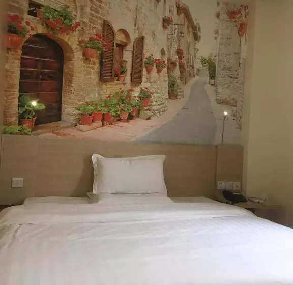 ホテル 7days Inn Huaibei Zhongtai Plaza Wanda Studios