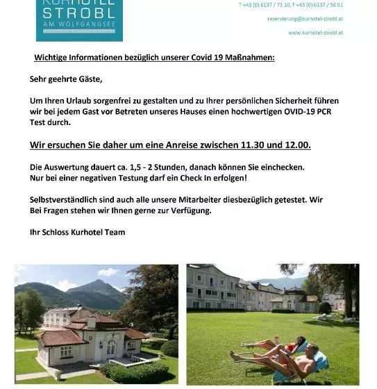Schloss Kurhotel Strobl