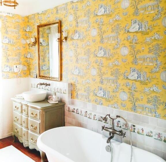 تختخواب و صبحانه Hote Aix Centre Garage Piscine