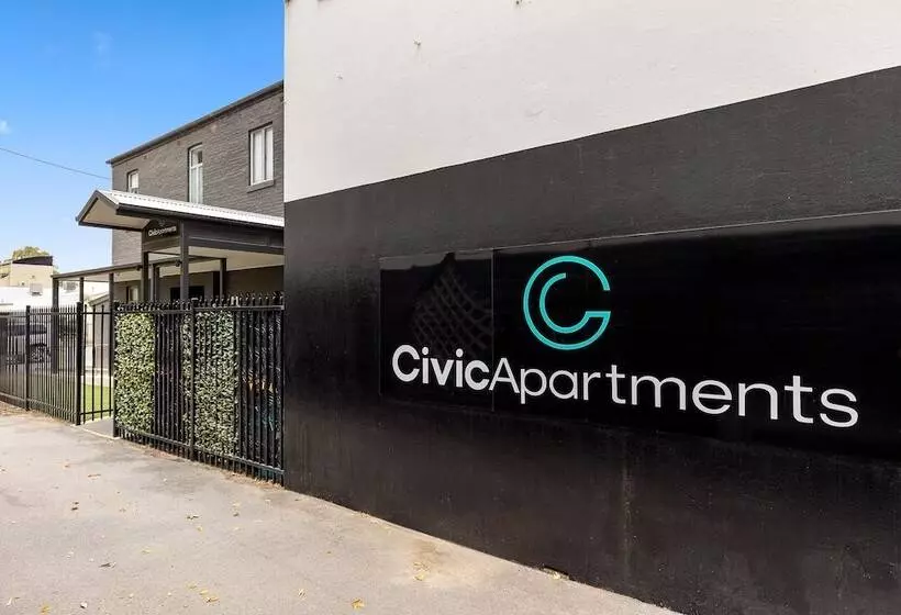 モーテル Civic Apartments