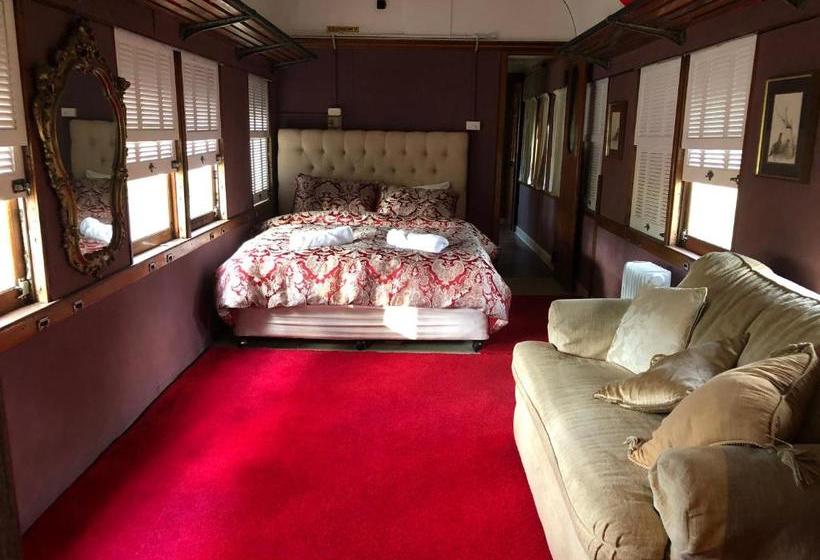 펜션 Krinklewood Cottage & Train Carriages