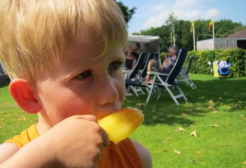 Aamiaismajoitus (B&B) Pipowagen Minicamping De Linde