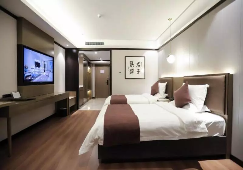 ホテル Greentree Inn Baoding Quyang Beiguo Mall Express