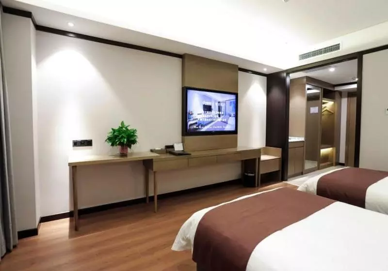 ホテル Greentree Inn Baoding Quyang Beiguo Mall Express