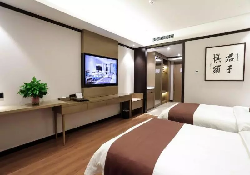 ホテル Greentree Inn Baoding Quyang Beiguo Mall Express