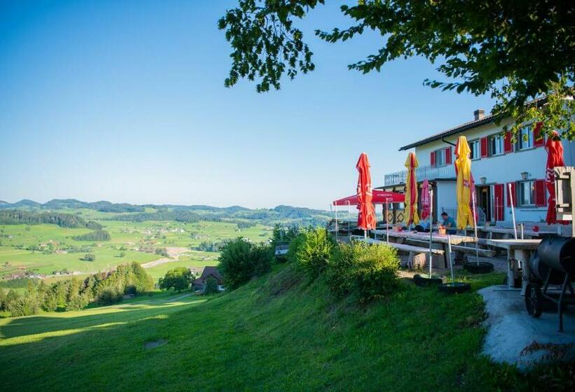 בית מלון כפרי Restaurant Und Kaeserei Berghof