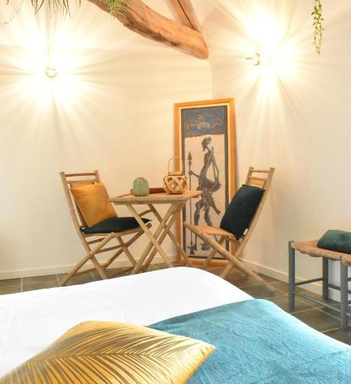 민박 Le Chai De La Rose Spa Et Séances Bien être