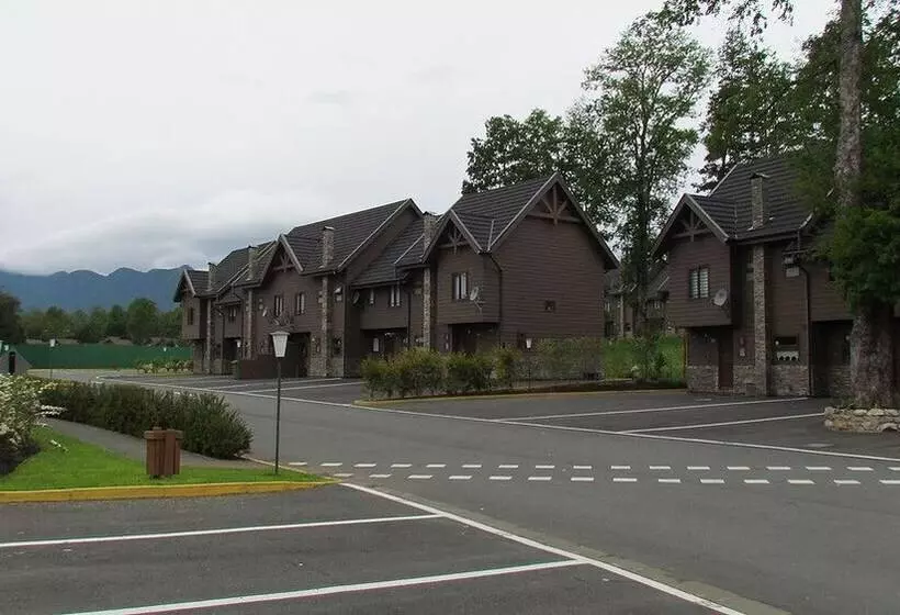 ペンション Casa En Condominio Alicura Pucón