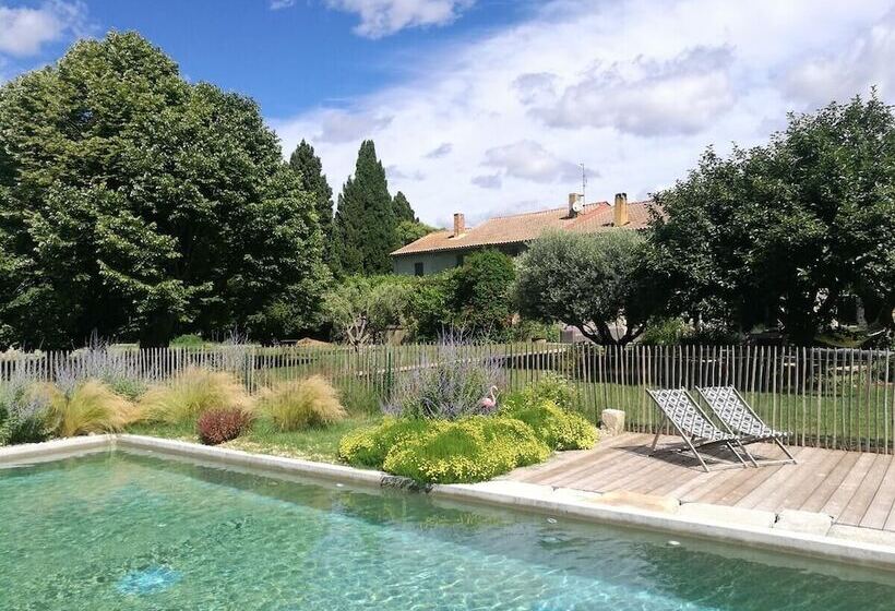 مبيت وإفطار Mas De La Gramillère