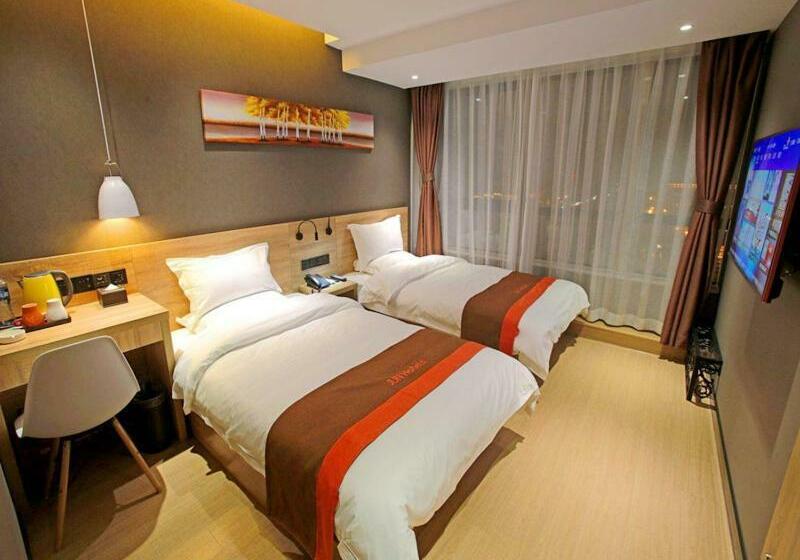 בית מלון כפרי Jun  Henan Anyang Wenfeng District Wanda Plaza